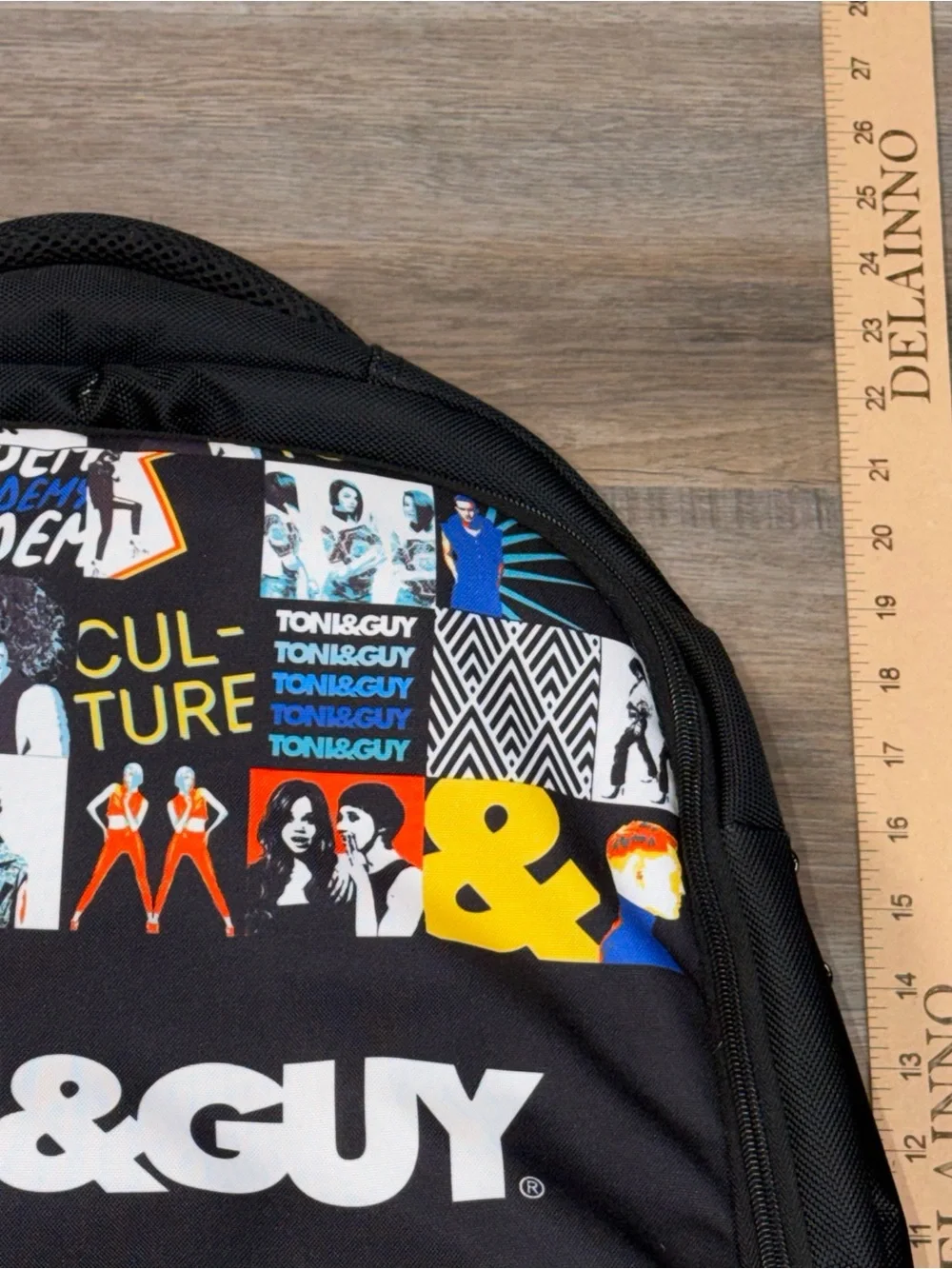RARE Toni & Guy Rolling BackPack Pop-Art Design Hairdresser Cosmetology Kit Bag